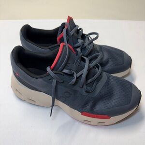 On Running Men’s Cloudpulse - Stone/Red colorway